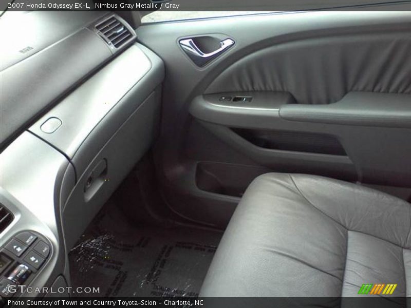 Nimbus Gray Metallic / Gray 2007 Honda Odyssey EX-L