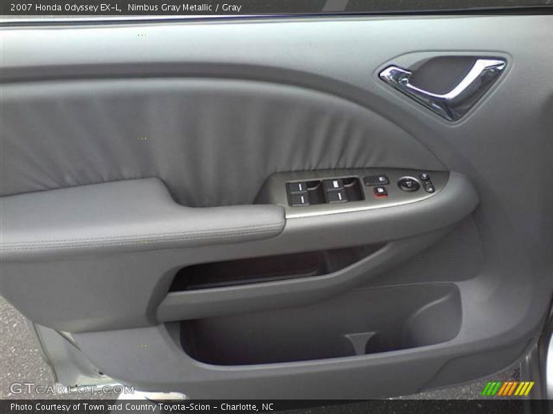 Nimbus Gray Metallic / Gray 2007 Honda Odyssey EX-L