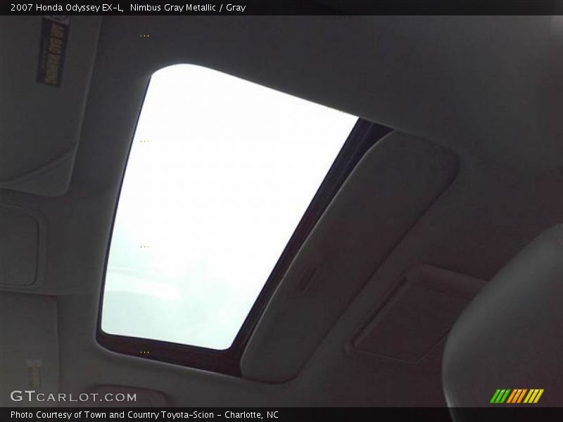 Nimbus Gray Metallic / Gray 2007 Honda Odyssey EX-L
