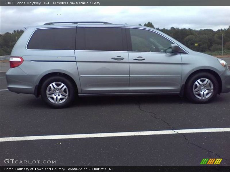 Nimbus Gray Metallic / Gray 2007 Honda Odyssey EX-L