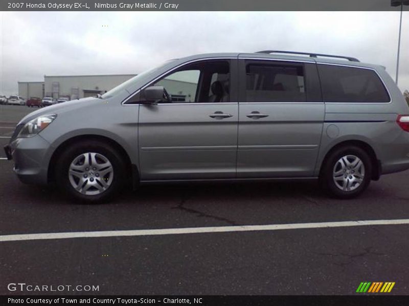 Nimbus Gray Metallic / Gray 2007 Honda Odyssey EX-L