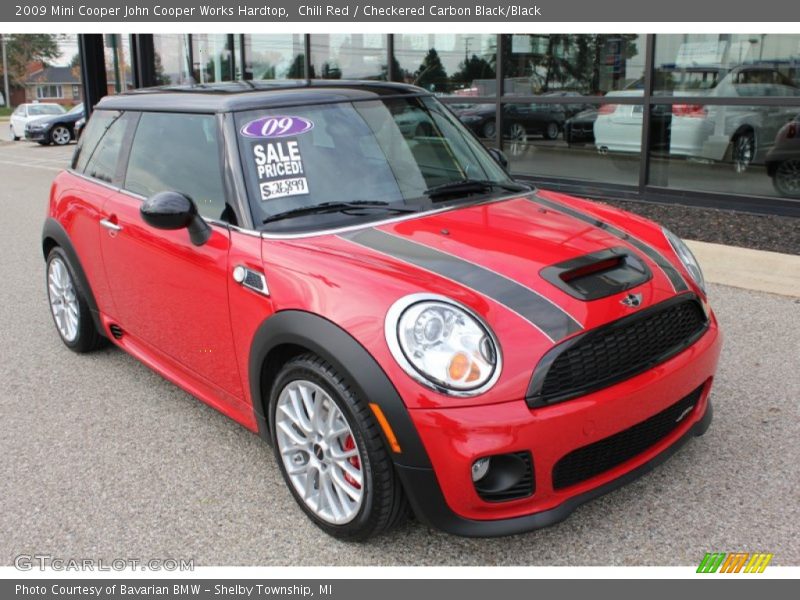  2009 Cooper John Cooper Works Hardtop Chili Red