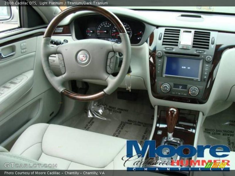 Light Platinum / Titanium/Dark Titanium 2008 Cadillac DTS