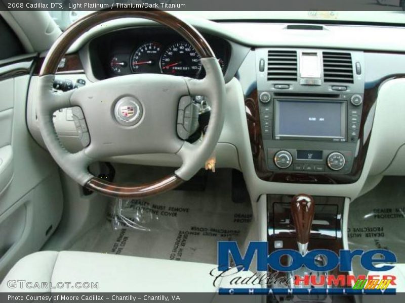 Light Platinum / Titanium/Dark Titanium 2008 Cadillac DTS