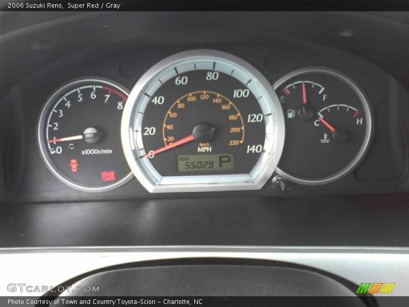 Super Red / Gray 2006 Suzuki Reno