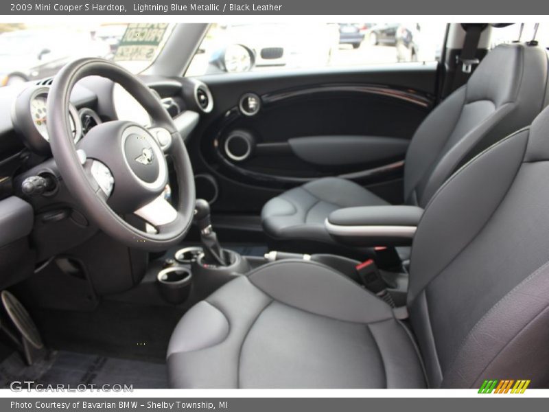  2009 Cooper S Hardtop Black Leather Interior