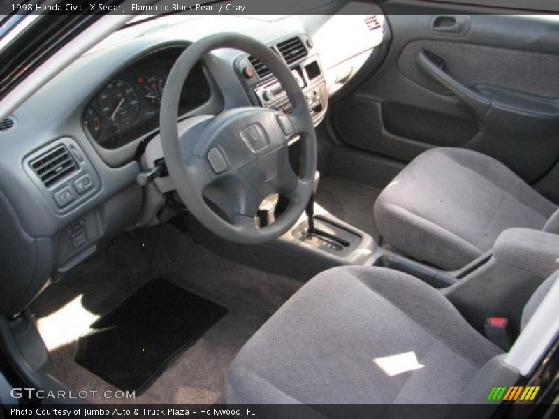 Gray Interior - 1998 Civic LX Sedan 
