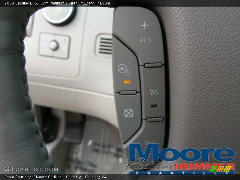 Light Platinum / Titanium/Dark Titanium 2008 Cadillac DTS