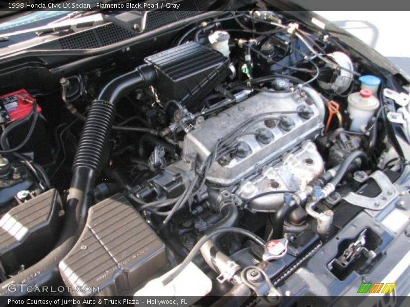  1998 Civic LX Sedan Engine - 1.6 Liter SOHC 16V 4 Cylinder