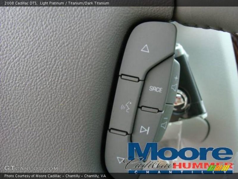 Light Platinum / Titanium/Dark Titanium 2008 Cadillac DTS