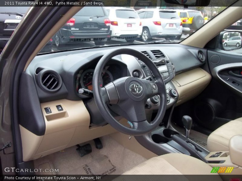 Dashboard of 2011 RAV4 I4 4WD