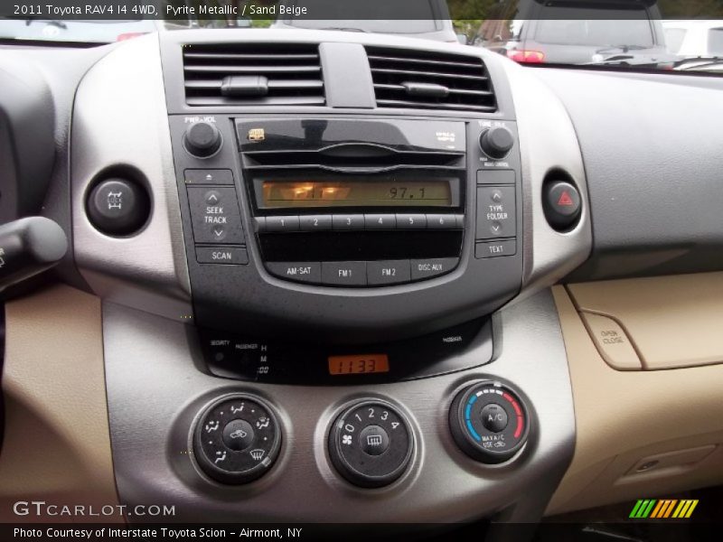 Controls of 2011 RAV4 I4 4WD