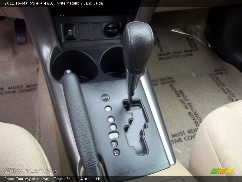  2011 RAV4 I4 4WD 4 Speed ECT-i Automatic Shifter