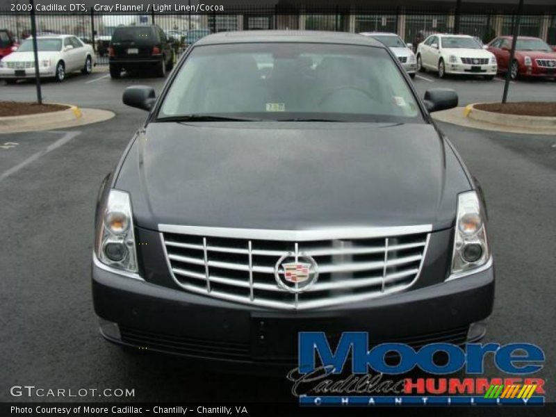 Gray Flannel / Light Linen/Cocoa 2009 Cadillac DTS