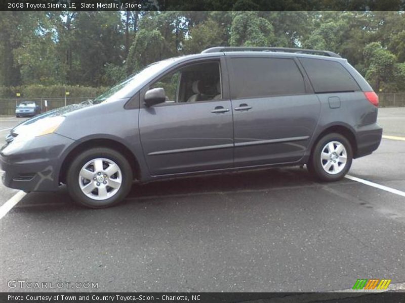 Slate Metallic / Stone 2008 Toyota Sienna LE