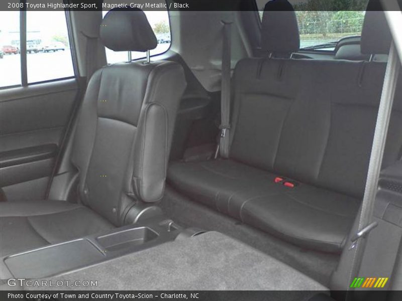 Magnetic Gray Metallic / Black 2008 Toyota Highlander Sport