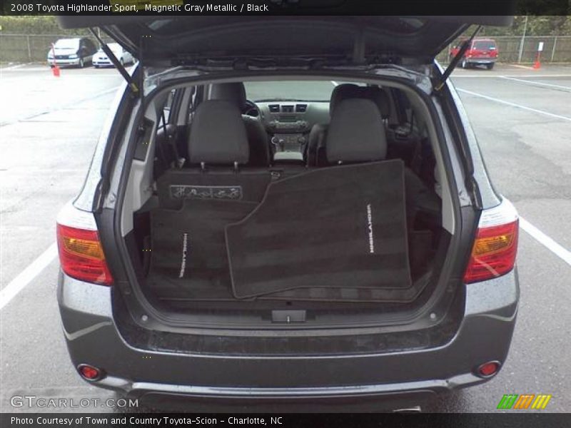 Magnetic Gray Metallic / Black 2008 Toyota Highlander Sport