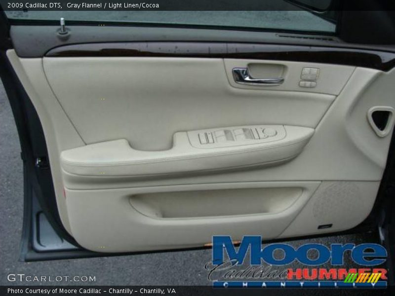 Gray Flannel / Light Linen/Cocoa 2009 Cadillac DTS