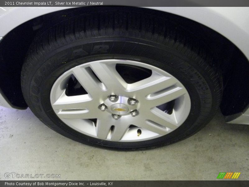Silver Ice Metallic / Neutral 2011 Chevrolet Impala LT