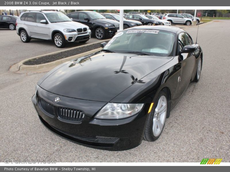 Jet Black / Black 2008 BMW Z4 3.0si Coupe