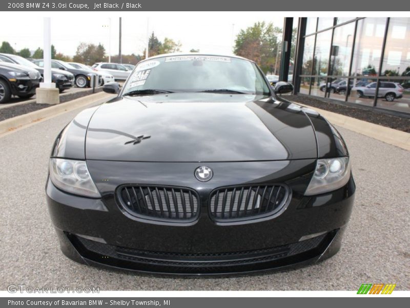 Jet Black / Black 2008 BMW Z4 3.0si Coupe