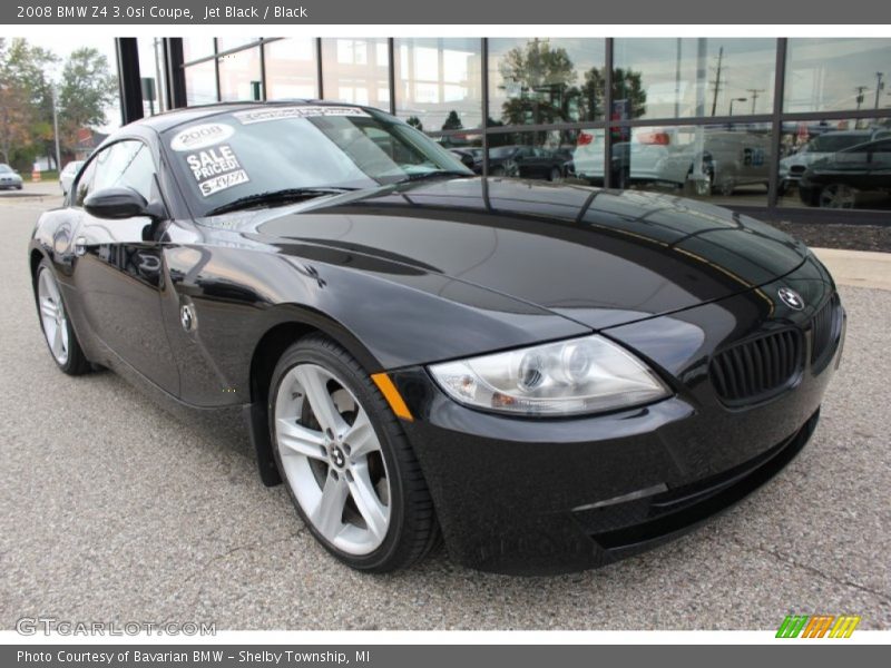 Jet Black / Black 2008 BMW Z4 3.0si Coupe