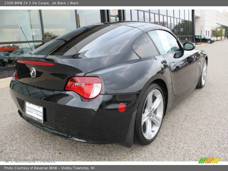 Jet Black / Black 2008 BMW Z4 3.0si Coupe