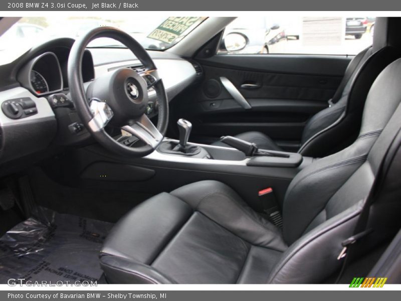  2008 Z4 3.0si Coupe Black Interior