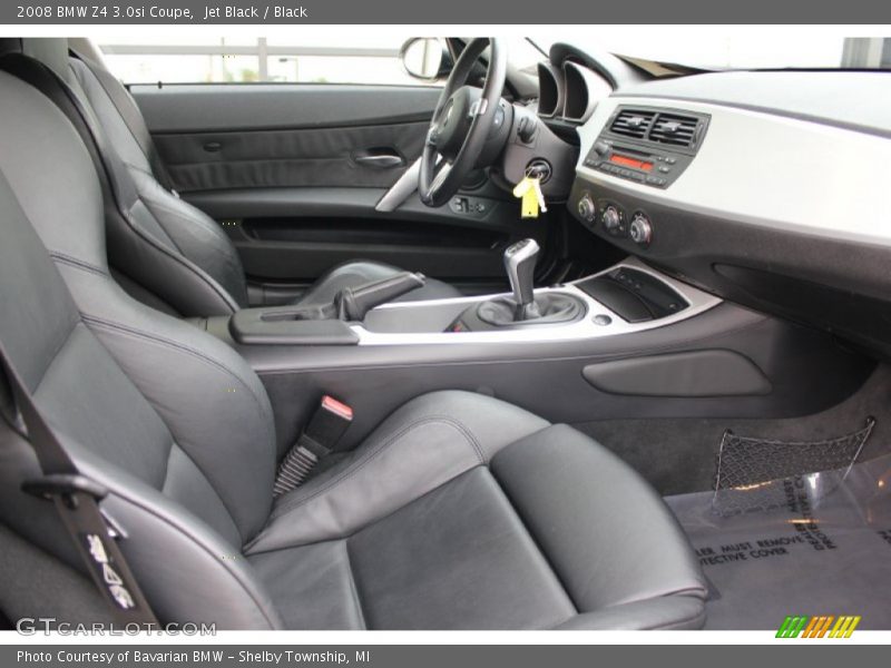 Jet Black / Black 2008 BMW Z4 3.0si Coupe