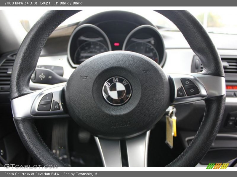Jet Black / Black 2008 BMW Z4 3.0si Coupe