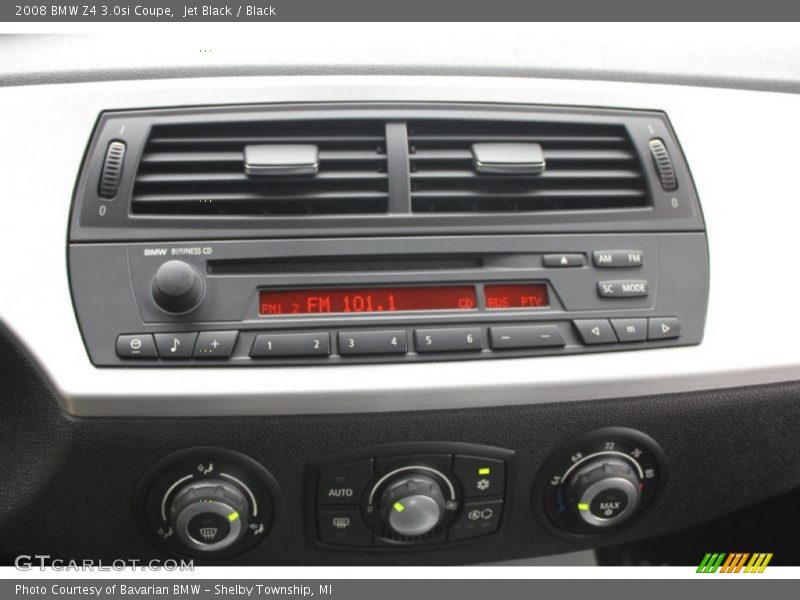 Controls of 2008 Z4 3.0si Coupe