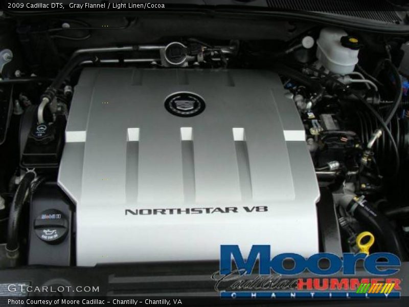 Gray Flannel / Light Linen/Cocoa 2009 Cadillac DTS