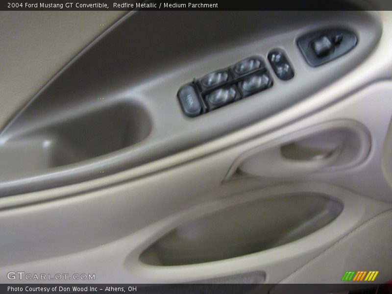 Redfire Metallic / Medium Parchment 2004 Ford Mustang GT Convertible