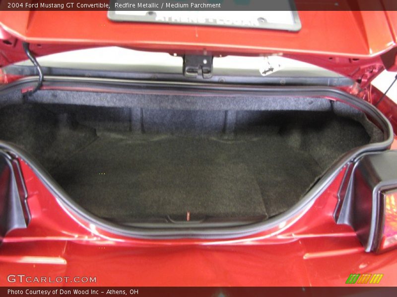  2004 Mustang GT Convertible Trunk