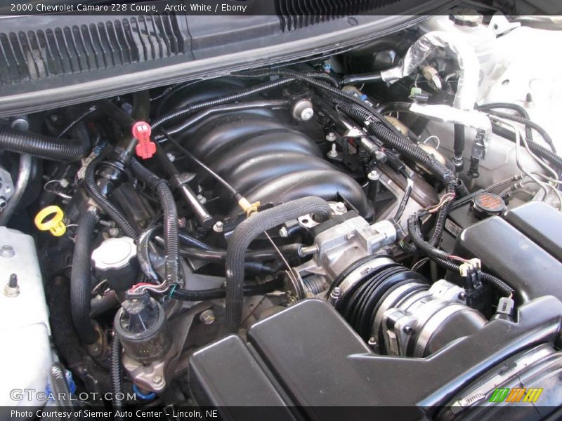 Arctic White / Ebony 2000 Chevrolet Camaro Z28 Coupe