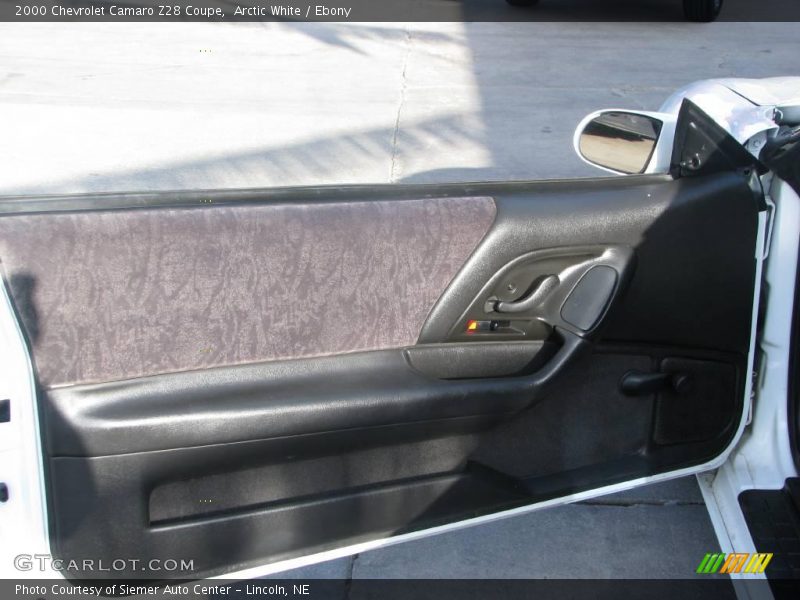 Arctic White / Ebony 2000 Chevrolet Camaro Z28 Coupe
