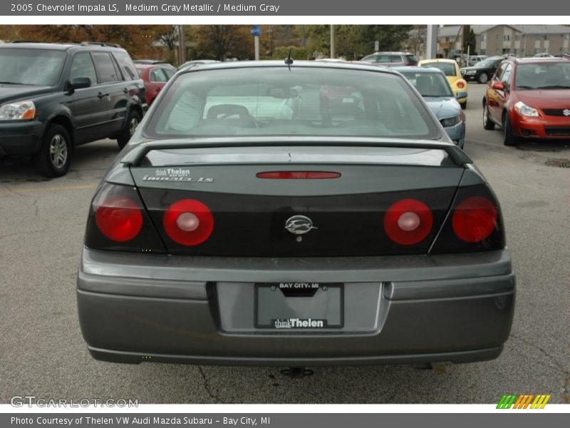 Medium Gray Metallic / Medium Gray 2005 Chevrolet Impala LS