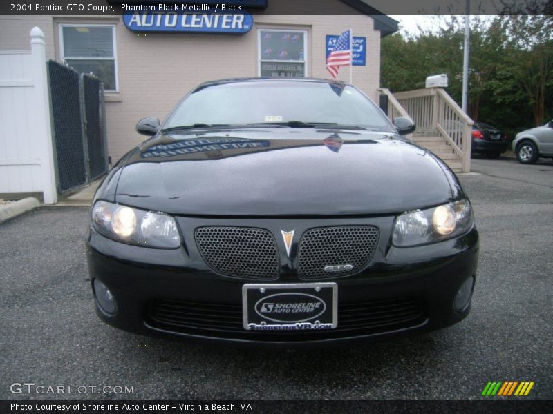 Phantom Black Metallic / Black 2004 Pontiac GTO Coupe