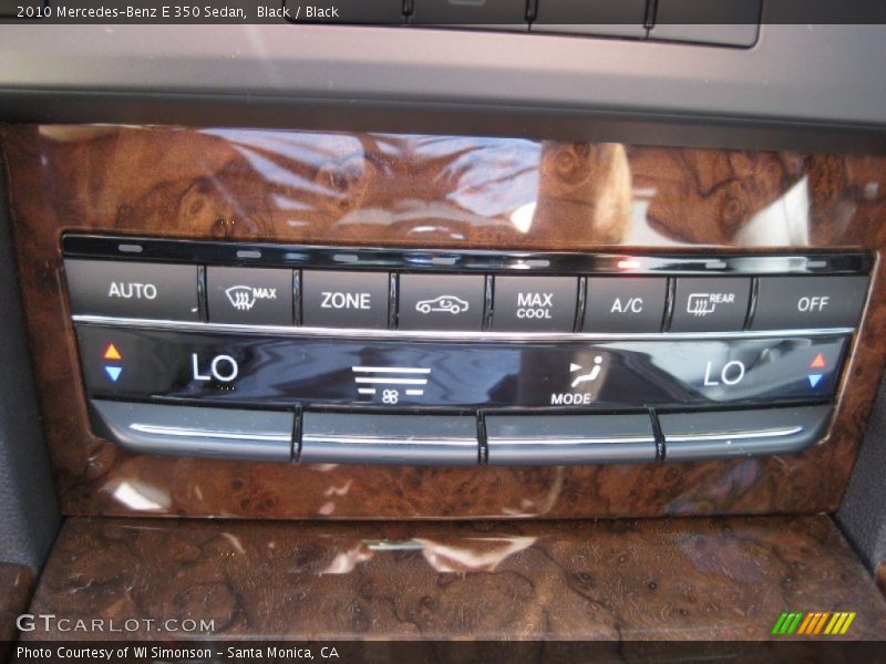 Black / Black 2010 Mercedes-Benz E 350 Sedan