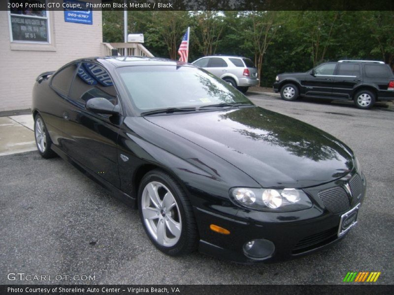 Phantom Black Metallic / Black 2004 Pontiac GTO Coupe