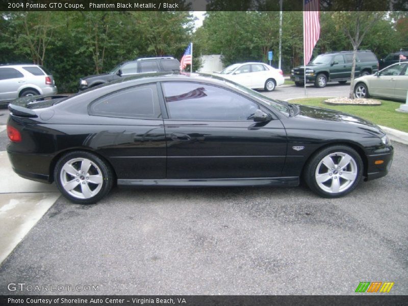 Phantom Black Metallic / Black 2004 Pontiac GTO Coupe