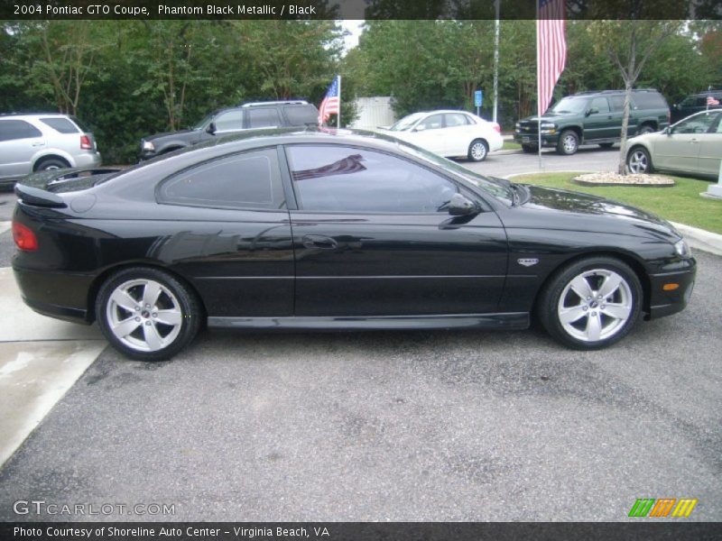 Phantom Black Metallic / Black 2004 Pontiac GTO Coupe