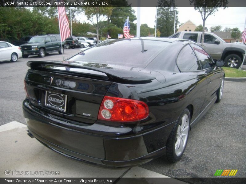 Phantom Black Metallic / Black 2004 Pontiac GTO Coupe