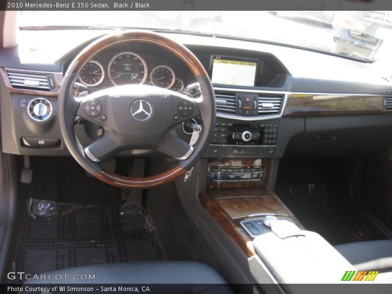 Black / Black 2010 Mercedes-Benz E 350 Sedan