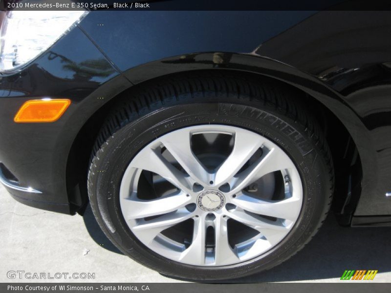 Black / Black 2010 Mercedes-Benz E 350 Sedan