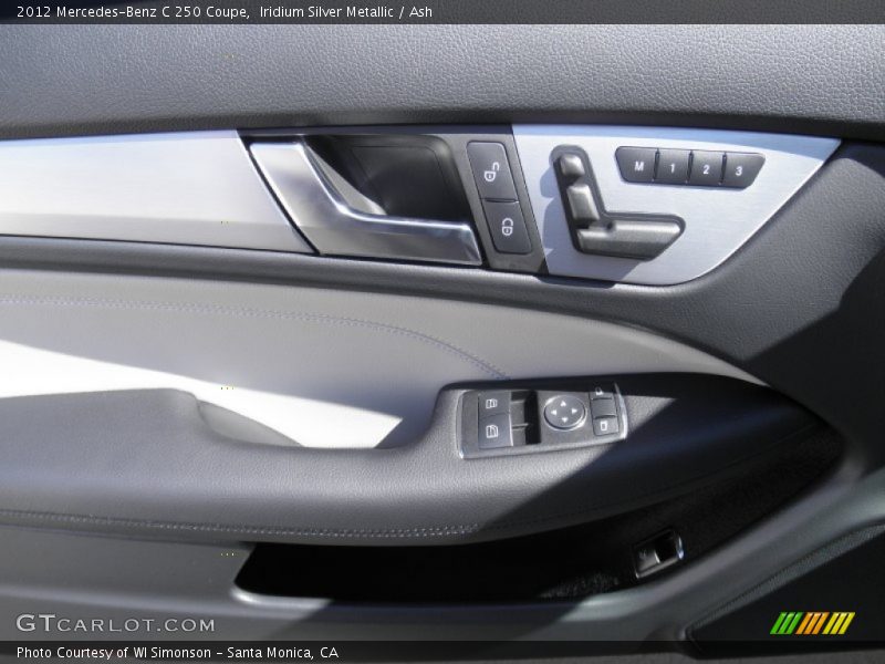 Iridium Silver Metallic / Ash 2012 Mercedes-Benz C 250 Coupe