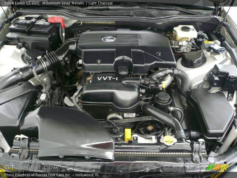Millennium Silver Metallic / Light Charcoal 2004 Lexus GS 300