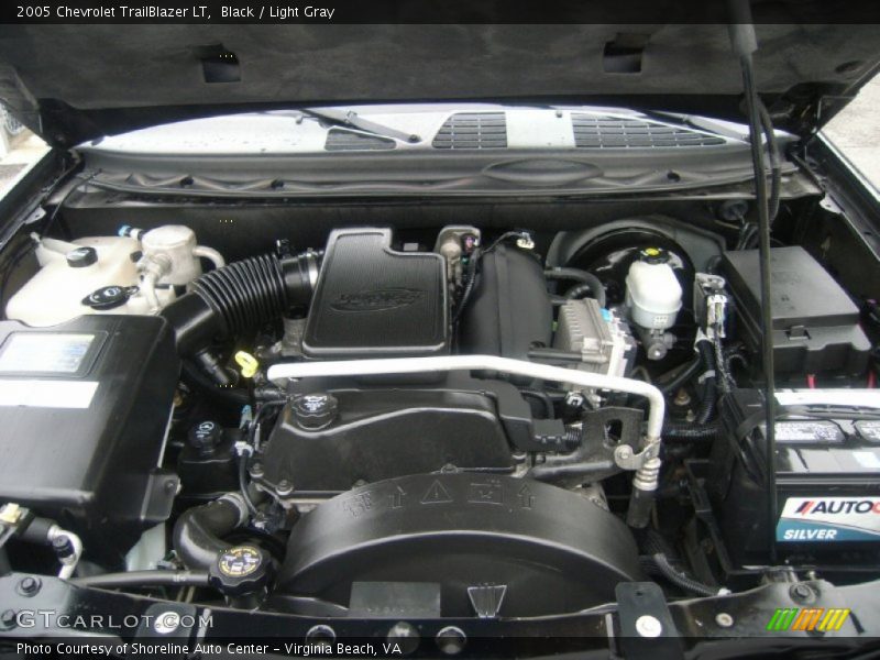 Black / Light Gray 2005 Chevrolet TrailBlazer LT