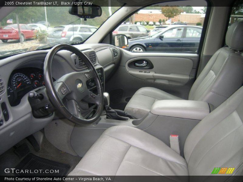 Black / Light Gray 2005 Chevrolet TrailBlazer LT