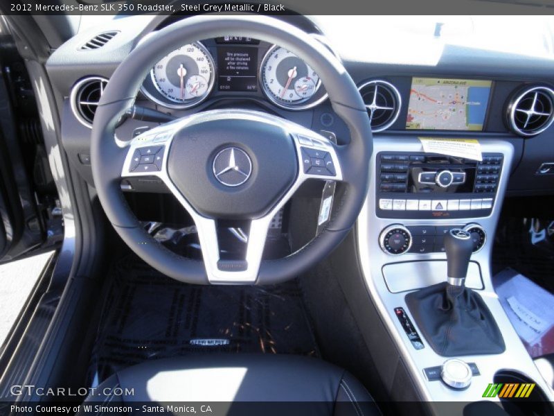 Dashboard of 2012 SLK 350 Roadster